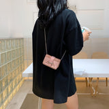 PU Leather Crossbody Bags For Women 2019 Chain Shoulder Messenger Bag Female Travel Handbags and Purses Hand Bag