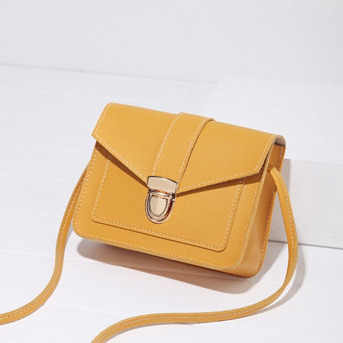 Fashion Mini Crossbody Bags For Women Messenger Casual Ladies Hand Bags Soft Leather Flap Luxury Travel Shoulder Bag Phone Purse