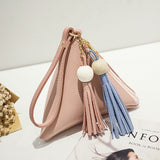 Mini Triangle Women Clutch Purse Hand Bag Wristlets Strap Small Women Bag Lady Clutches Casual Phone Package