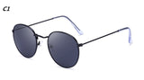 DJXFZLO Luxury Sunglasses Women/Men Brand Designer Glasses Lady Oval Sun Glasses Small Metal Frame  Oculos De Sol Gafas