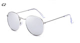 DJXFZLO Luxury Sunglasses Women/Men Brand Designer Glasses Lady Oval Sun Glasses Small Metal Frame  Oculos De Sol Gafas