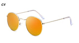 DJXFZLO Luxury Sunglasses Women/Men Brand Designer Glasses Lady Oval Sun Glasses Small Metal Frame  Oculos De Sol Gafas
