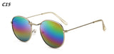 DJXFZLO Luxury Sunglasses Women/Men Brand Designer Glasses Lady Oval Sun Glasses Small Metal Frame  Oculos De Sol Gafas