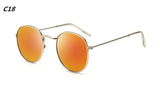 DJXFZLO Luxury Sunglasses Women/Men Brand Designer Glasses Lady Oval Sun Glasses Small Metal Frame  Oculos De Sol Gafas