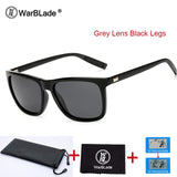 WarBLade Men's Polarized Square Sunglasses Brand Designer UV400 Protection Shades Oculos De Sol Women Glasses Driver 2018 New