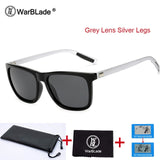 WarBLade Men's Polarized Square Sunglasses Brand Designer UV400 Protection Shades Oculos De Sol Women Glasses Driver 2018 New