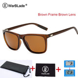 WarBLade Men's Polarized Square Sunglasses Brand Designer UV400 Protection Shades Oculos De Sol Women Glasses Driver 2018 New
