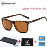 WarBLade Men's Polarized Square Sunglasses Brand Designer UV400 Protection Shades Oculos De Sol Women Glasses Driver 2018 New