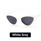 CURTAIN 2019 Hot Fashion Cute Sexy Ladies Cat Eye Sunglasses Women Vintage Brand Small Sun Glasses Female Oculos de sol UV400