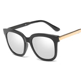 DCM Newest Fashion Square Sunglasses Women Brand Design Coating Mirror Ladies Sun Glasses For Women Eyewear oculos de sol UV400
